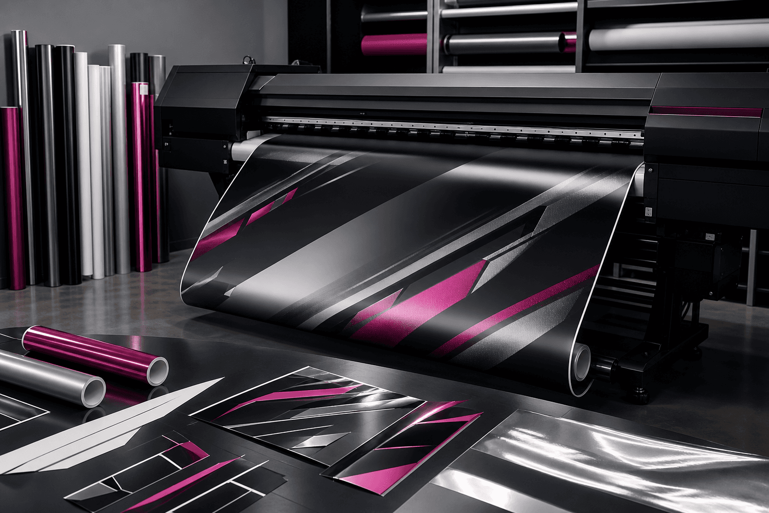 Banner, Planen & Großformatdruck Beispiel